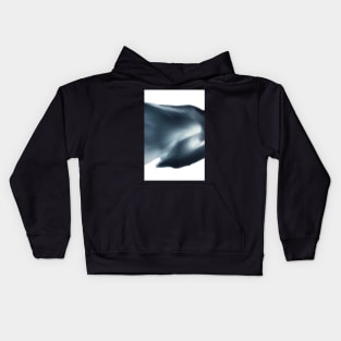 Monochromatic Ink Flow Kids Hoodie